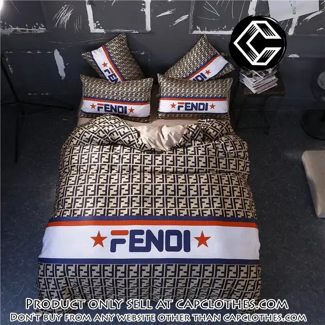Fendi new bedding sets quilt sets duvet cover luxury brand bedding decor cc4339122